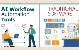 AI workflow automation tools vs traditional
